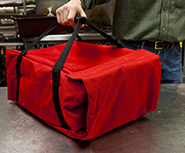 An insulated pouch